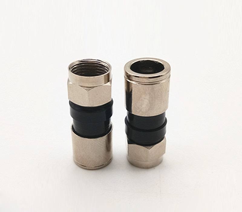 Conector coaxial tipo F, conector RG6
