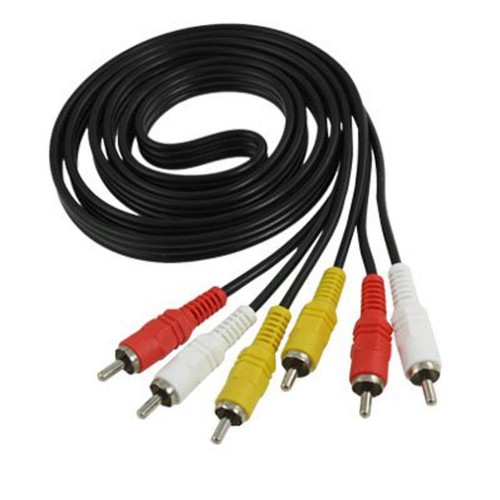 Cable RCA a RCA x3 - 3M/9 PIES