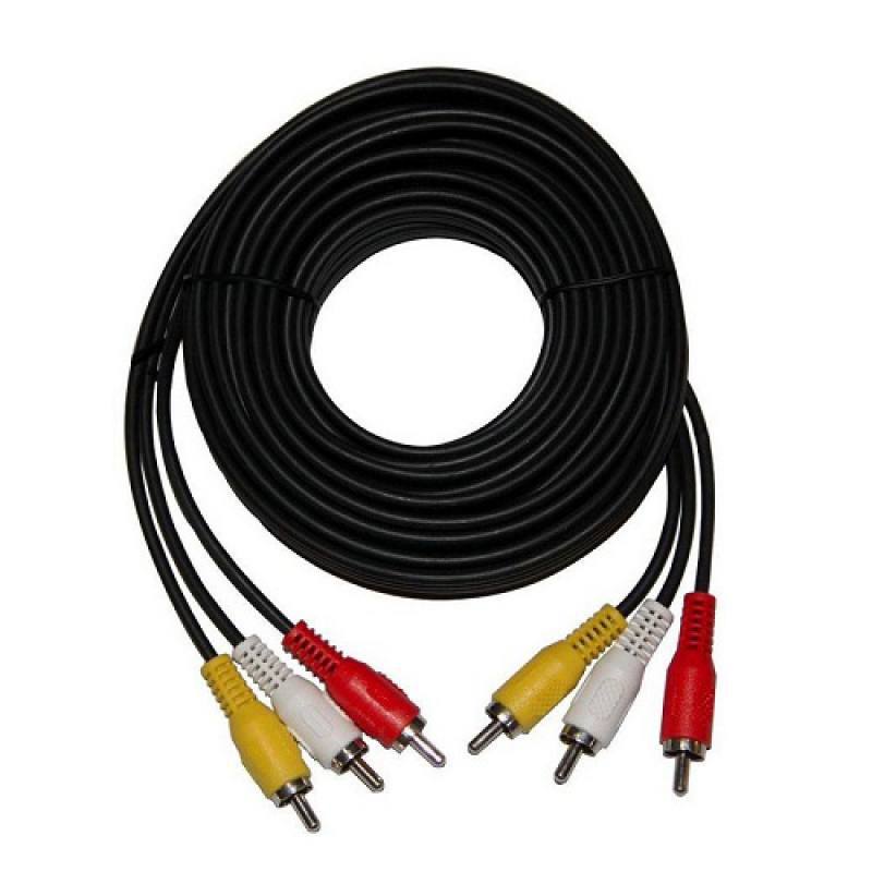 Cable RCA a RCA x3 - 5M/15 PIES