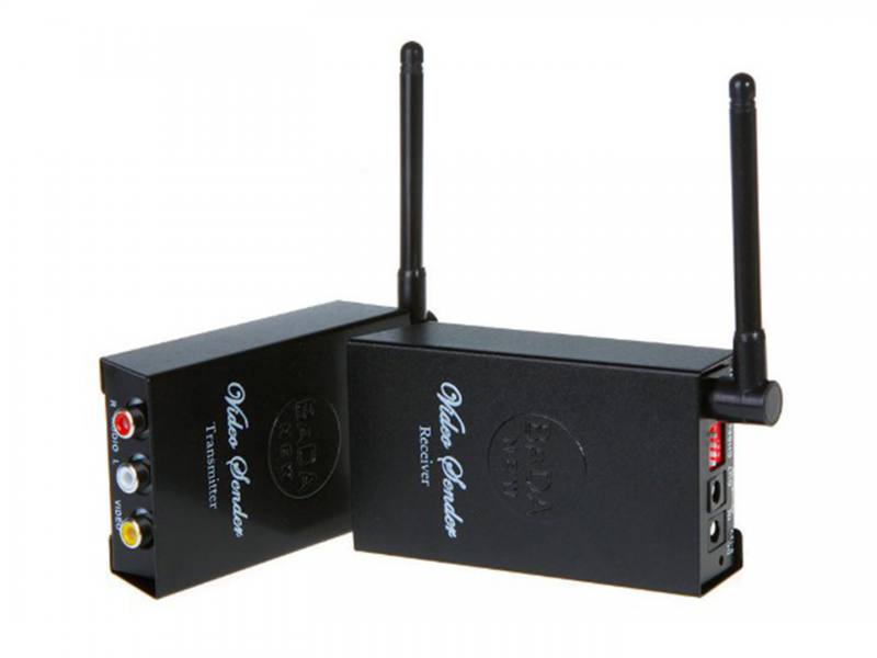 2.4GHz 2.4G Wireless Audio Video Transmitter Receiver sender 4 Channels A/V