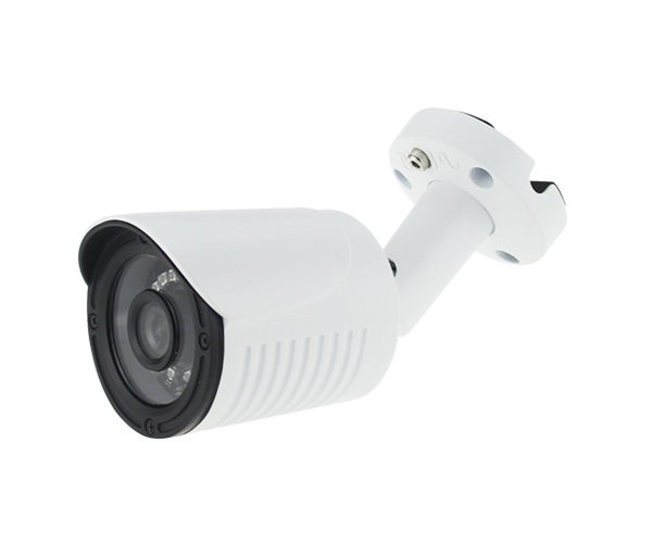 Camara Bullet Hibrida T-VISION AHD/TVI 3MP 2K, IR 20m, OSD, IP66 Waterproof, 3.6mm, Metal