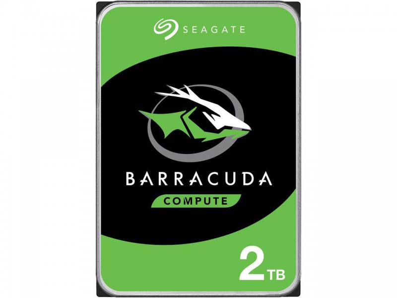 Disco Duro SEAGATE de 2TB, 7200 RPM, Sata, Barracuda, 3.5, 256MB