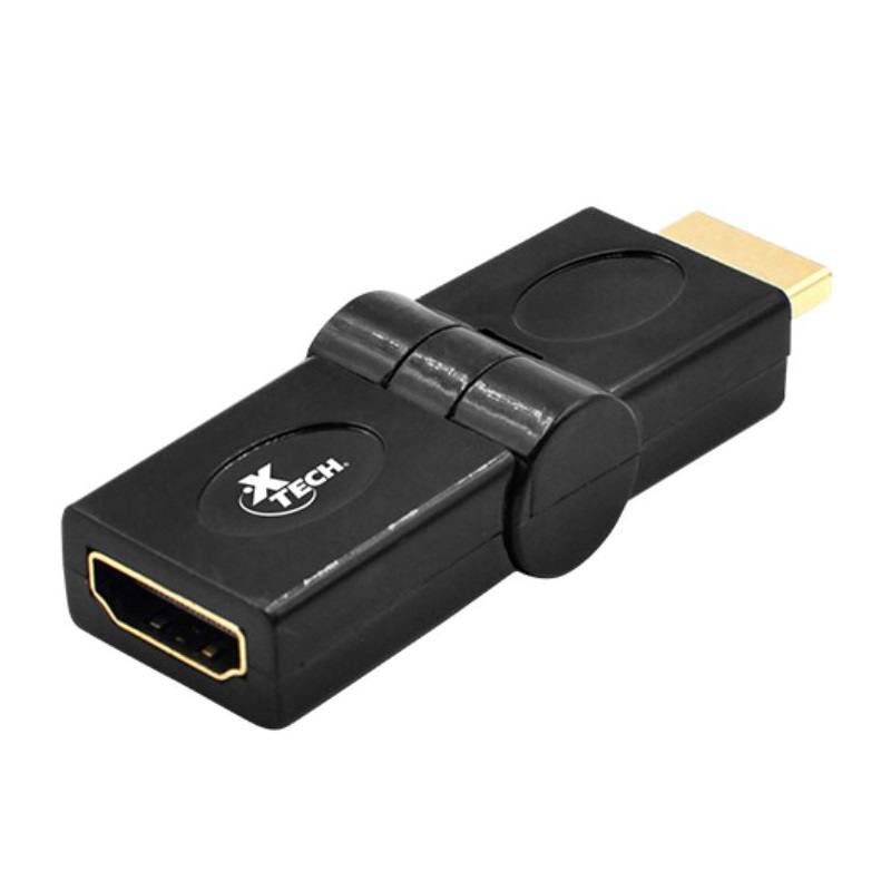 Adaptador HDMI Macho-Hembra, angulo ajustable hasta 180 grados