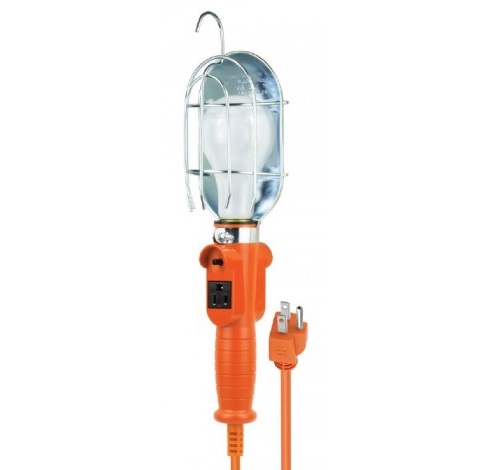 Lámpara metálica FORZA FWL-1106OR, para taller en interior y exterior ( No Incluye bombilla), 2 metros de largo (3,3 pies)