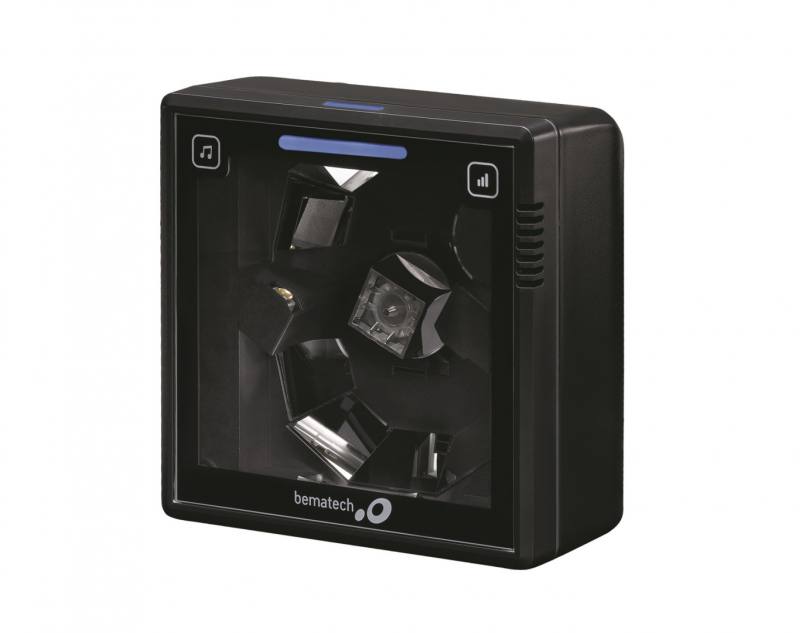 Lector de codigo de barra BEMATECH S3200U Vertical, Negro