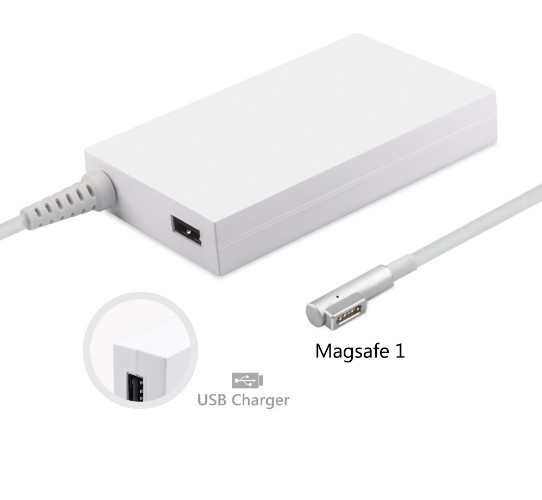 Cargador Generico para Macbook 18.5V 4.6A, 85W, MagSafe 1, 5 pines