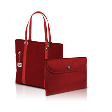 Maletin KLIPX KNB-460RD para Portatil de hasta 15.4", color rojo vino, material nylon