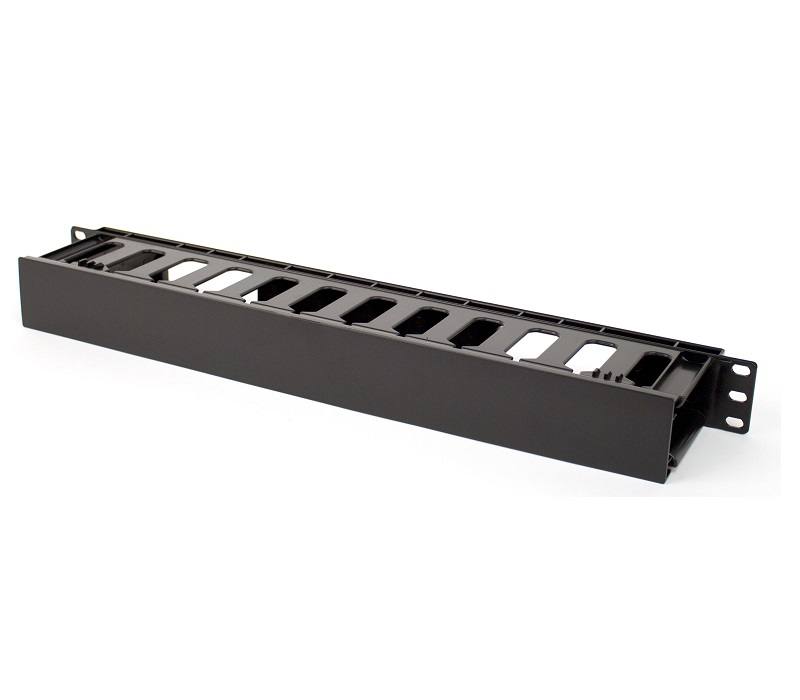 Organizador de cable T-VISION 1U 19" Plástico