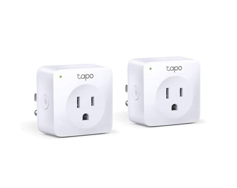 Interruptor Smart Plug TP-LINK Tapo P100 Wi-Fi, paquete de 2 unidades