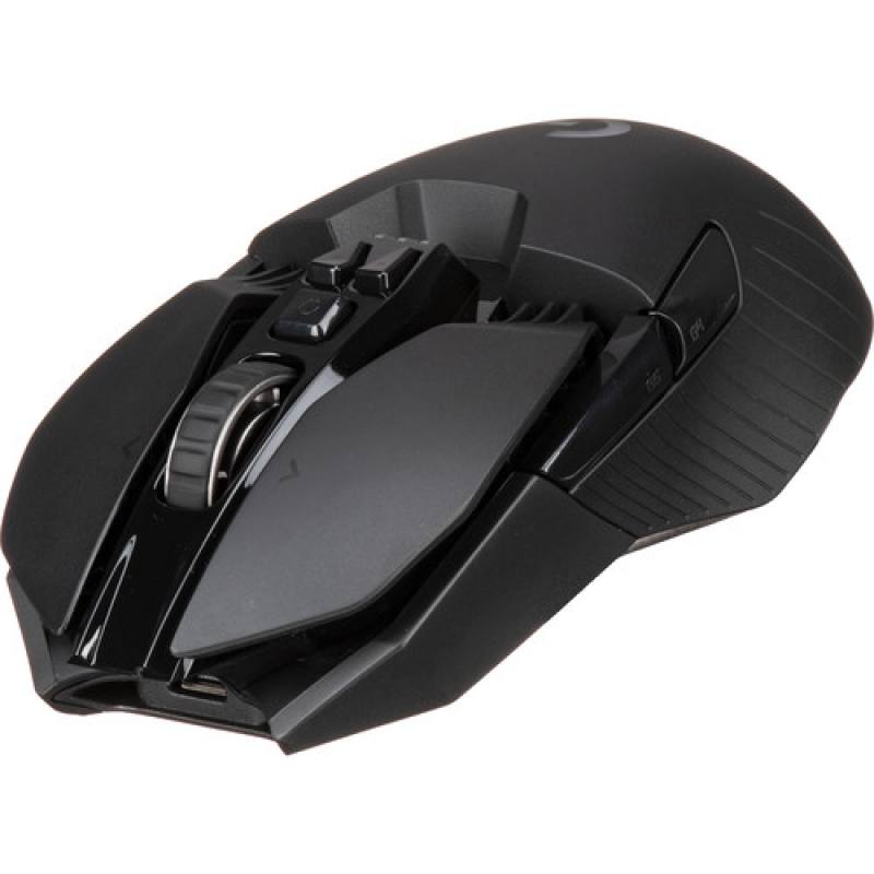Raton Gaming Logitech G903 Lightspeed HERO RGB, Inalámbrico, 11 botones programables,16,000dpi, Negro