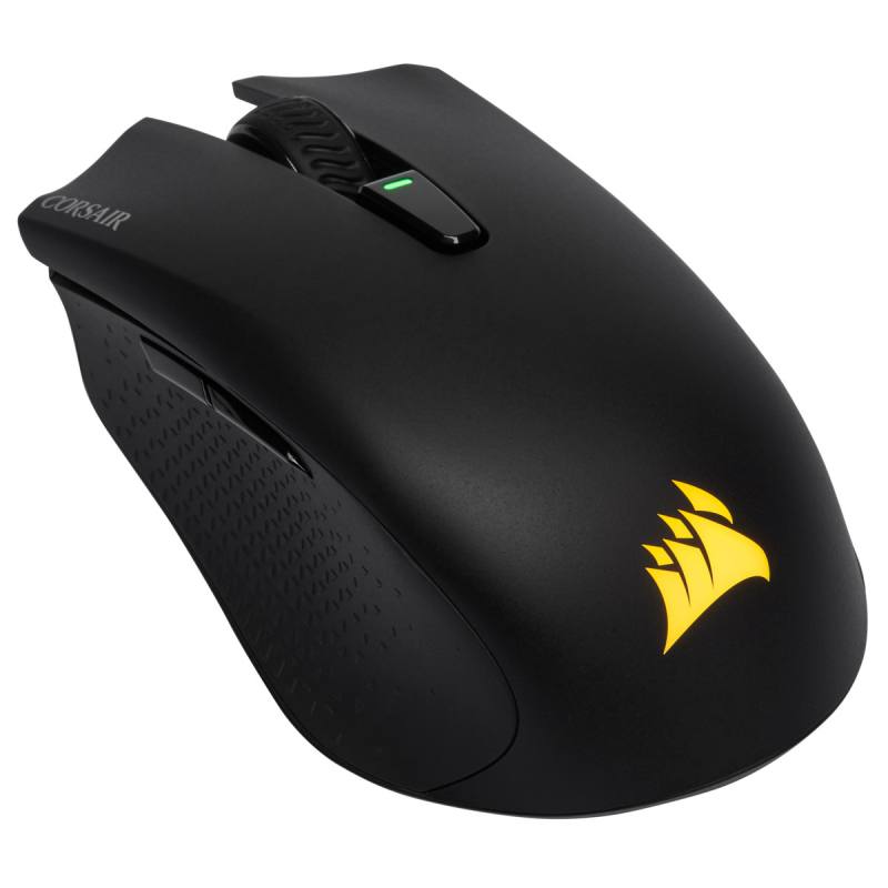 Raton Gaming CORSAIR HARPOON RGB Negro, 6 botones, Inalambrico