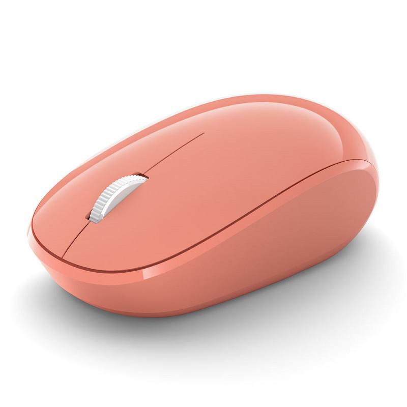 Raton Inalambrico MICROSOFT, Óptico, Bluetooth 5.0 LE, 1000 ppi, anaranjado (Peach)