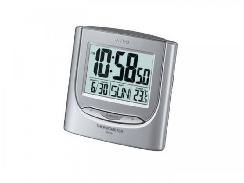 Reloj Digital Despertador Casio DQ-745-8D con PANTALLA LED-CELESTE