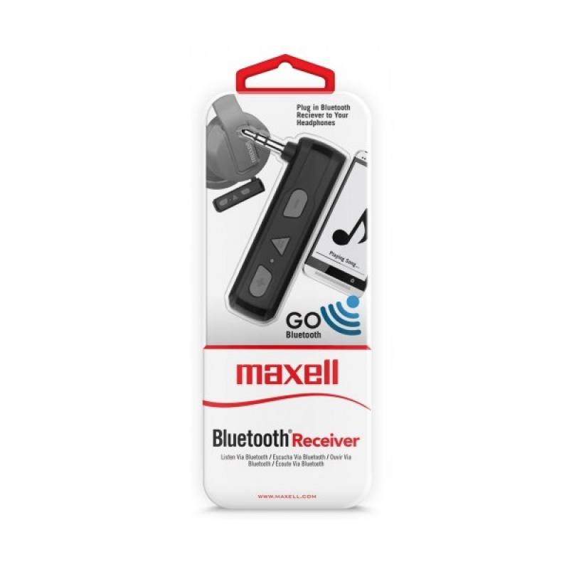 Receptor Bluetooth MAXELL BT-D200DN, para Audifonos, Color Negro
