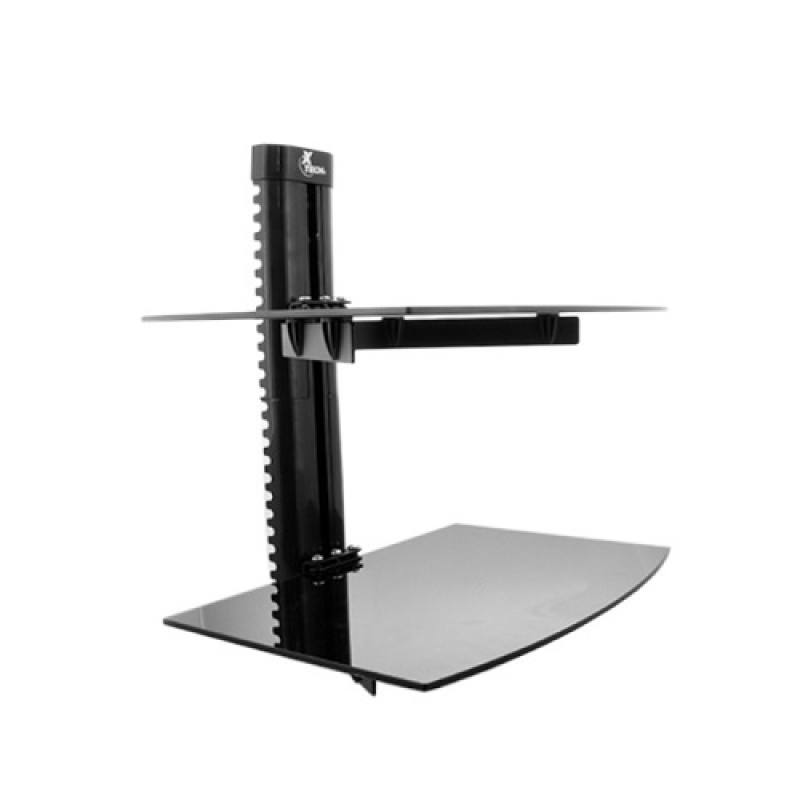 SOPORTE DE PARED XTECH CON 2 REPISAS PARA COMPONENTES, XTA-315