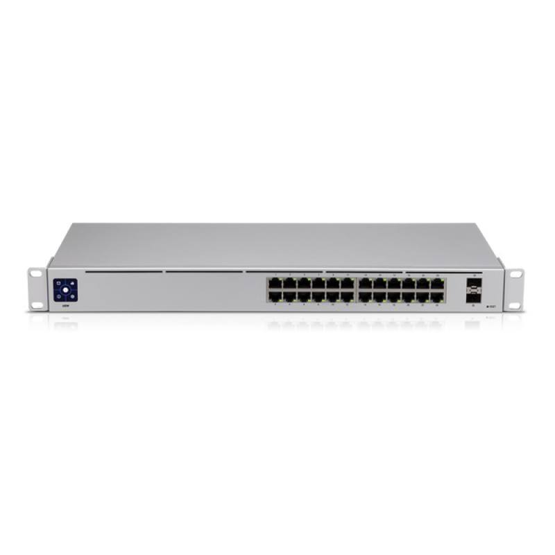 Switch Ubiquiti Unifi 24 Puertos Gigabit Ethernet, 2 puertos 1G SFP