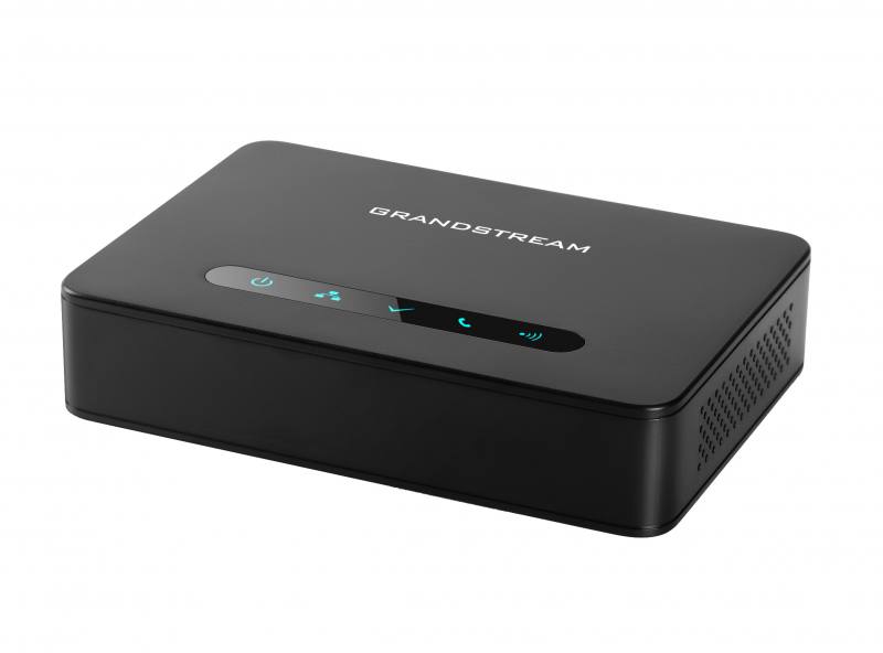 Repetidor GRANDSTREAM DP760, Negro, 300M en exteriores y 50M en interiores,  2 llamadas HD simultáneas