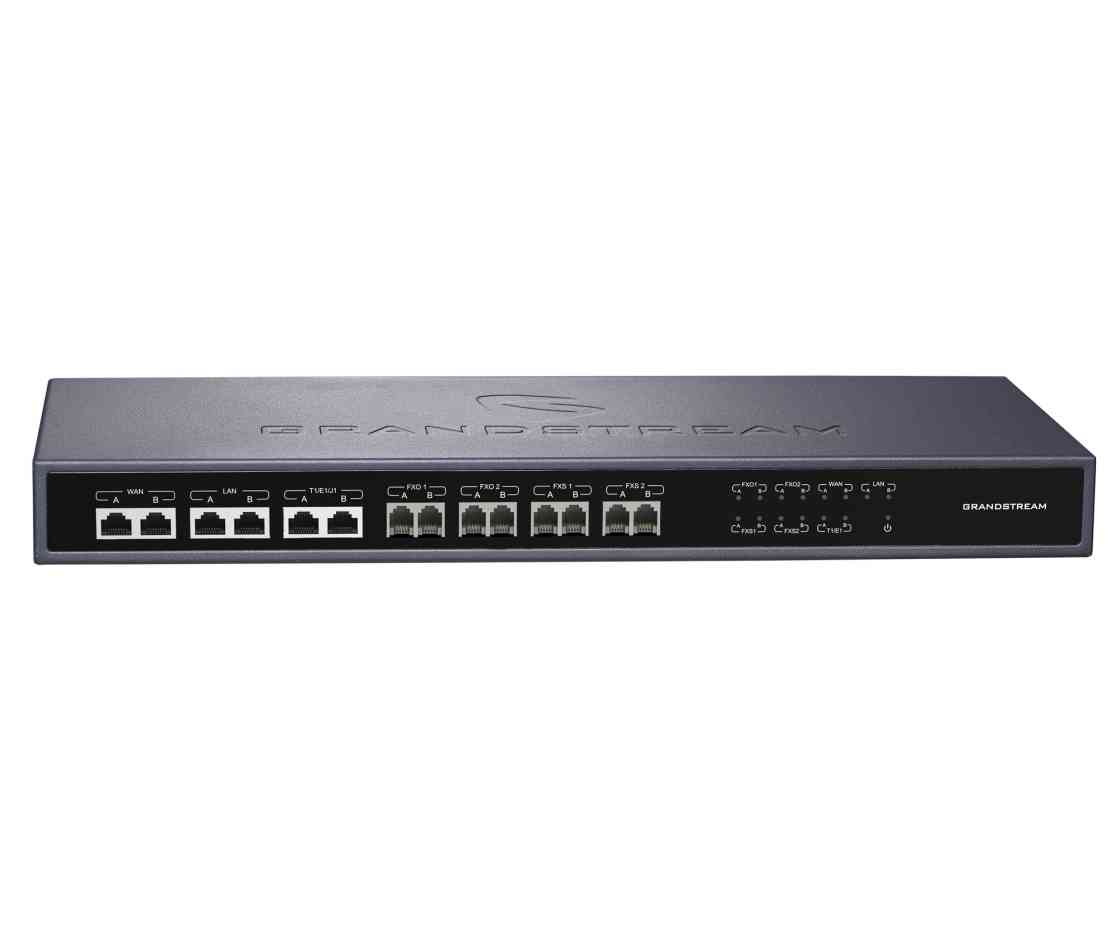 Controlador de centrales IP GRANDSTREAM HA100, 14 indicadores LED, Puertos FXS para Teléfono Analógico y FXO para PSTN