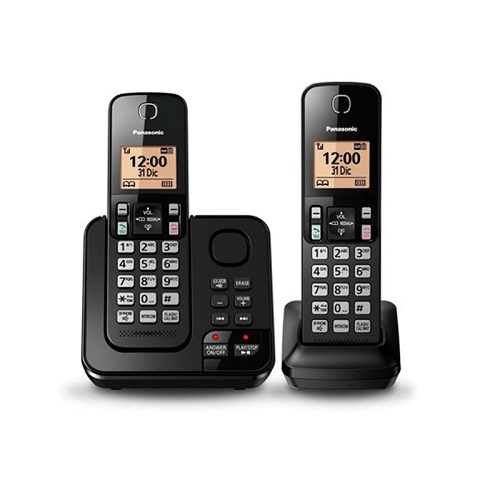TELEFONO INALAMBRICO PANASONIC DECT/ 2 AURICULARES / ALTAVOZ / KX-TGC362LAB