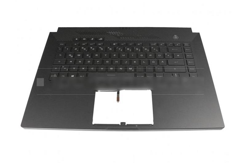 Teclado Original y carcasa para Asus 0KNR0-461AGE00, con retroiluminacion