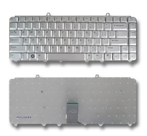 Teclado para Laptop Dell Inspiron 1420 1520 1521 1525 NK750 JM629 Laptop US Silver