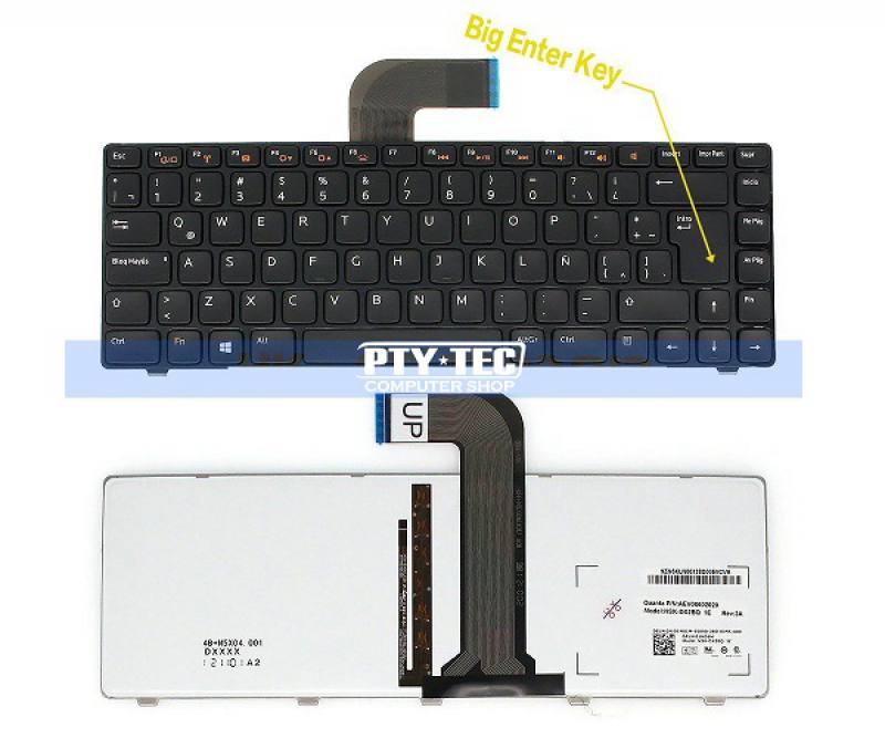 Teclado para Dell Inspiron M4110 N4050 M4040 Spanish