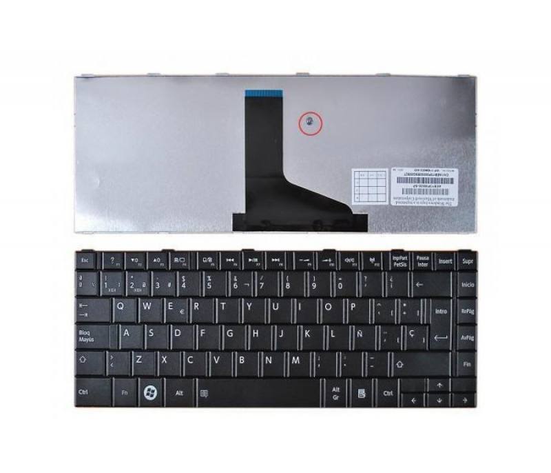 Teclado para Toshiba Satellite C840 C840D C845 C845D Español