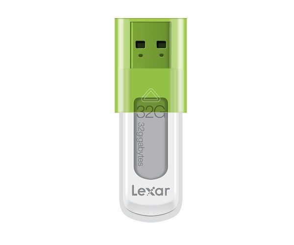 32GB Lexar JumpDrive S50 USB 2.0 Flash Drive - Green