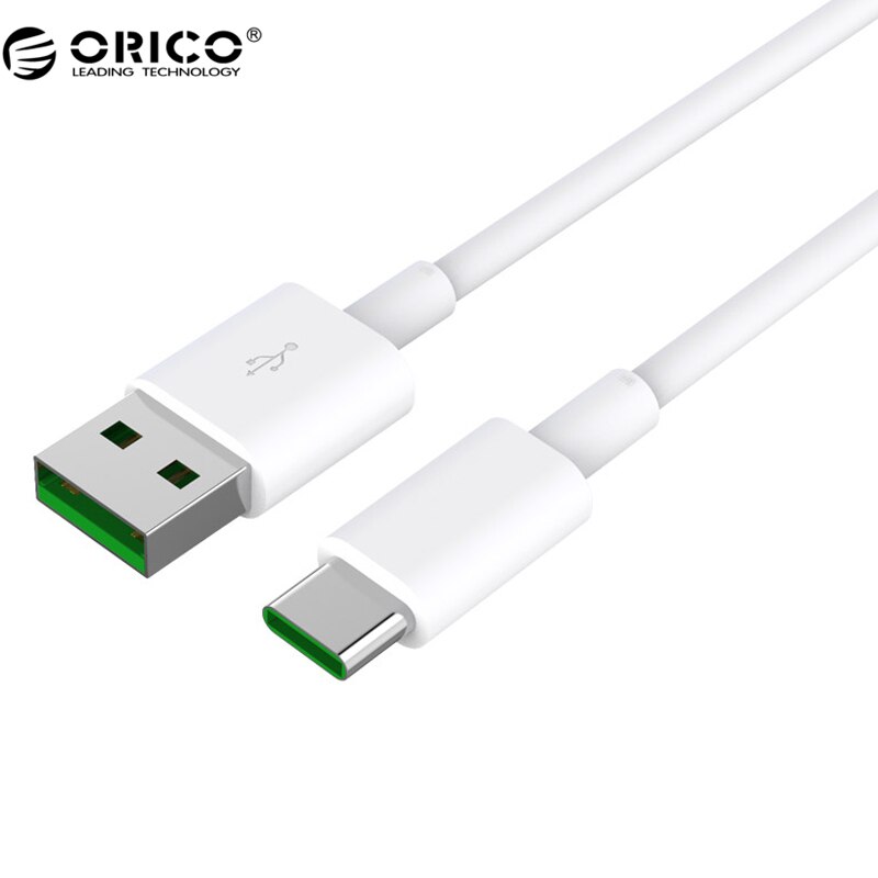 Cable USB 2.0 a USB Tipo C ORICO de 1M, Blanco